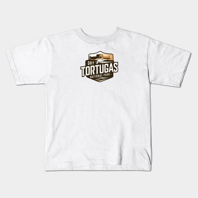 Dry Tortugas Florida Kids T-Shirt by Perspektiva